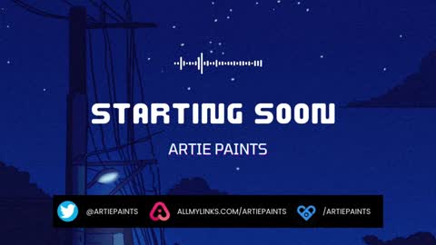 Artie Paints online show from December 7, 2024, 1:09 am