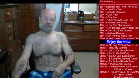 HairyDaddyBear69 online show from December 26, 2024, 2:06 pm