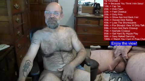 HairyDaddyBear69 online show from January 5, 2025, 3:44 pm