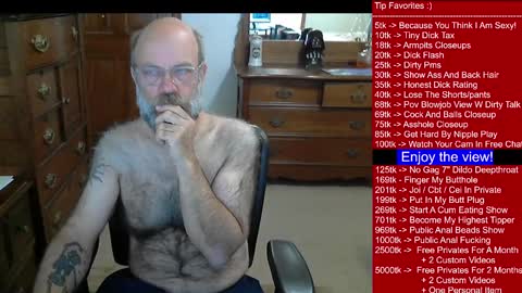 HairyDaddyBear69 online show from December 23, 2024, 2:41 pm