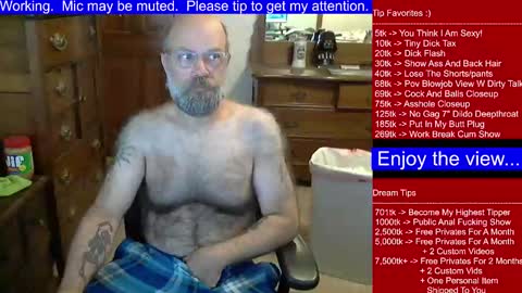 HairyDaddyBear69 online show from December 17, 2024, 12:22 pm