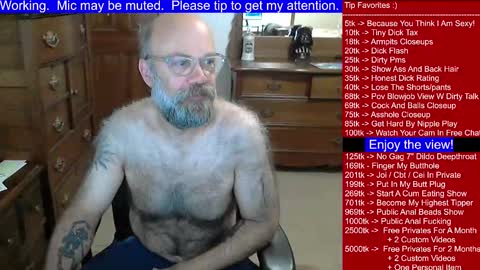 HairyDaddyBear69 online show from December 24, 2024, 2:03 pm