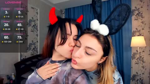 Hey hey our name is Elley and Nessie Lovense is active time to play   PVT IS OPEN  online show from December 18, 2024, 7:31 am