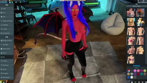 Succubus Blue online show from November 17, 2024, 6:01 am