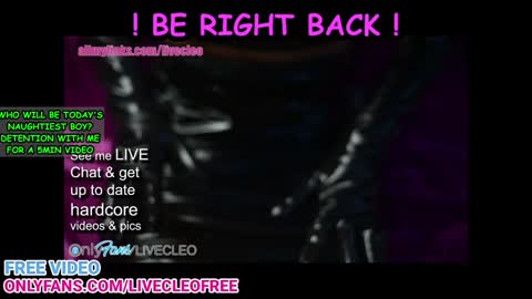 Cleo Patra -  online show from November 26, 2024, 2:34 am