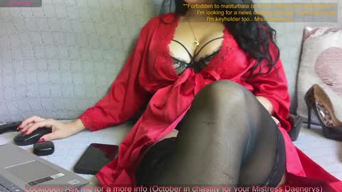 Mistress Daenerys online show from November 27, 2024, 8:56 am