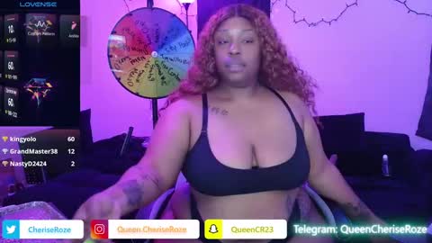 Queen Cherise Roze online show from November 22, 2024, 12:02 am