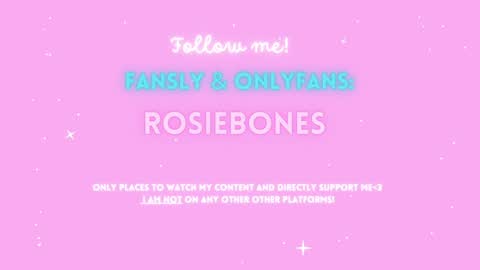 Rosie Bones online show from November 16, 2024, 10:23 pm