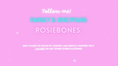 Rosie Bones online show from December 2, 2024, 12:17 am