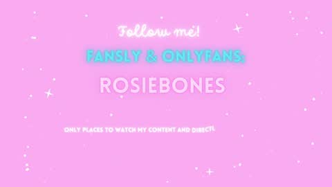 Rosie Bones online show from December 6, 2024, 10:06 pm