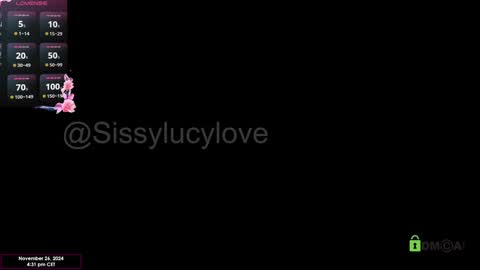 Sissylucy online show from November 26, 2024, 3:31 pm