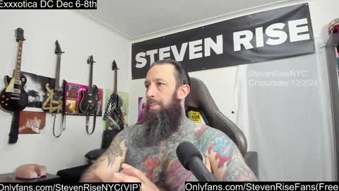 StevenRiseNYC online show from December 3, 2024, 4:06 pm