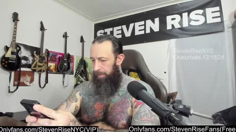 StevenRiseNYC online show from December 18, 2024, 11:14 pm