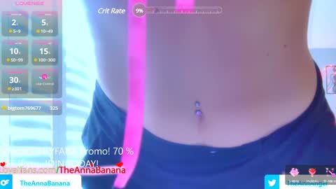 Anna Banana AKA Ann Angel online show from December 3, 2024, 6:03 pm