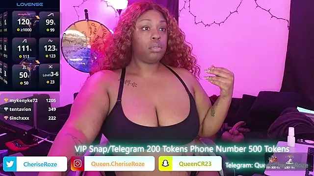 cheriserozequeen online show from November 24, 2024, 9:11 pm