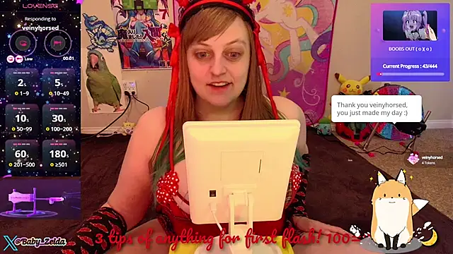 BabyZelda online show from December 4, 2024, 3:18 pm