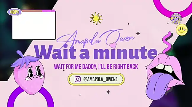 Amapola owen online show from December 20, 2024, 7:10 pm