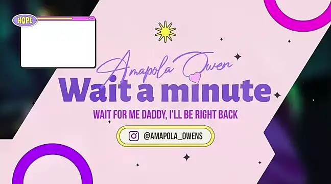 Amapola owen online show from November 30, 2024, 8:11 pm