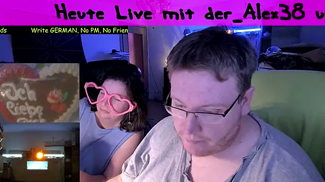 der alex38 online show from January 31, 2025, 8:59 pm