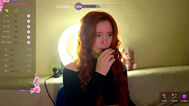 Ginger Goddess  online show from December 21, 2024, 4:22 am