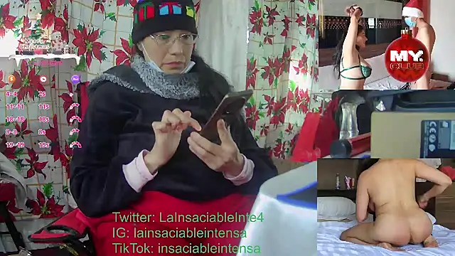 LaInsaciableIntensa online show from December 22, 2024, 4:43 pm