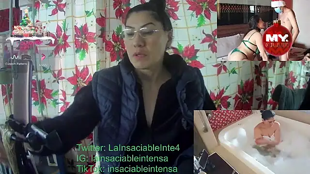 LaInsaciableIntensa online show from January 5, 2025, 3:54 pm