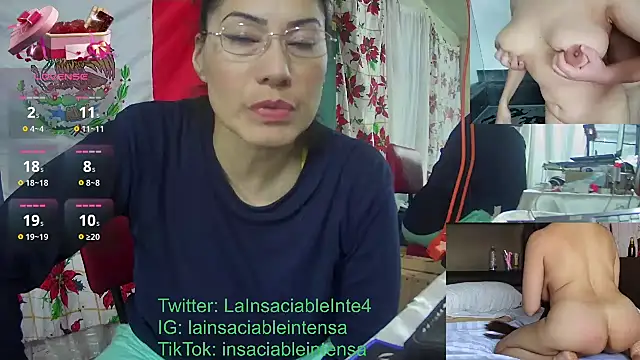 LaInsaciableIntensa online show from December 11, 2024, 12:37 am