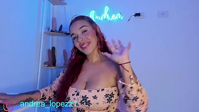 andrea lopezz  online show from January 4, 2025, 9:10 pm