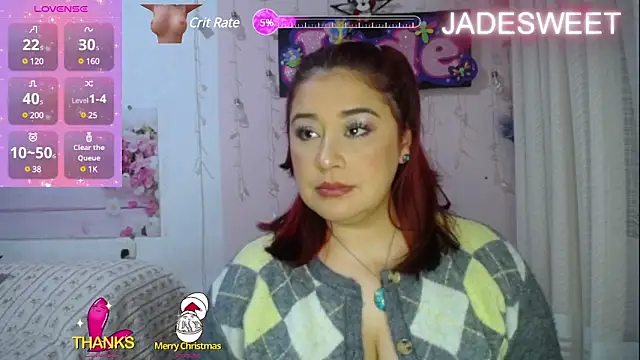 JADE SWEET2 online show from January 24, 2025, 9:44 pm