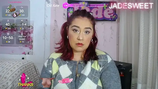 JADE SWEET2 online show from February 7, 2025, 5:40 pm